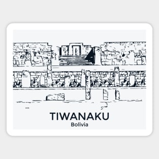 Tiwanaku - Bolivia Magnet